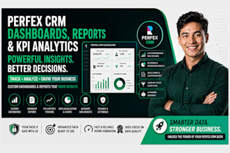 create perfex CRM dashboard report perfex CRM KPI analytics and business insight