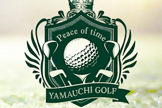 design a stunning golf course logo for your brand