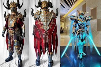 create custom eva foam armor patterns and wearable cosplay armor templates