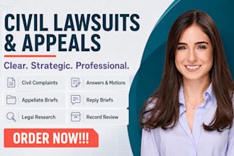be your civil lawyer for lawsuits and appeals in ca, tx, and ny