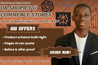 optimize your shopify store for ai search with GEO and aeo