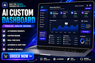 build ai dashboard, ai web app, saas mvp and analytics