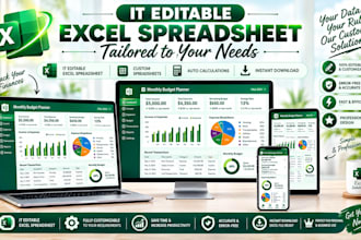 do etsy excel google vba macro spreadsheet budget power bi dashboard data entry