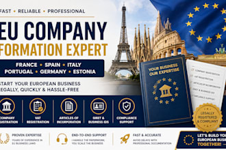 do eu company registration, vat registration with eu nominee director service