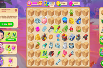 do 2d game ui art android ios game mobile game development