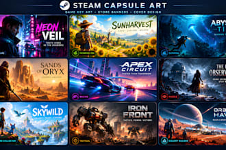 steam capsule art game art steam artwork game banner capsule art game poster