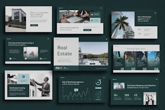 design real estate investor deck property development for capital raise