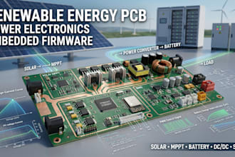 renewable energy pcb power electronics design embedded firmware solutions