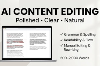 edit and improve your ai generated content