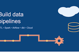 build etl,elt data pipelines with python, spark, airflow, and dbt