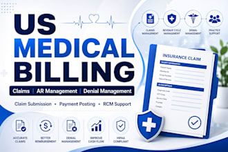 medical billing claims submission and ar follow up