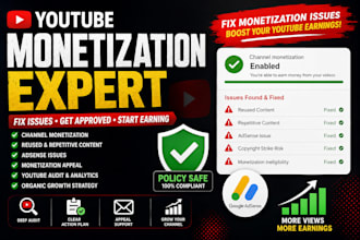 fix youtube monetization issues copyright strike adsense issues reused content