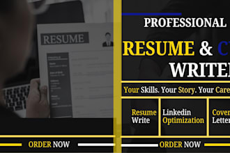write an ats resume, cv and cover letter