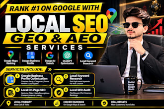 do local SEO to improve your google rankings and local visibility