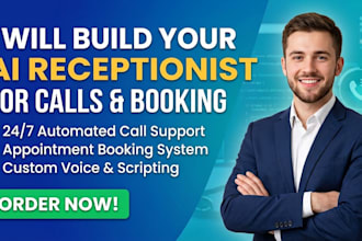 build an ai receptionist for calls and appointment booking vapi ai