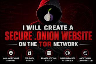 build and securely host a private tor onion website
