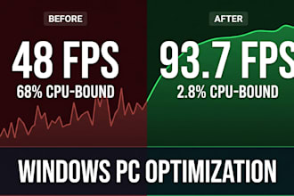 optimize your windows PC and fix lag and stuttering