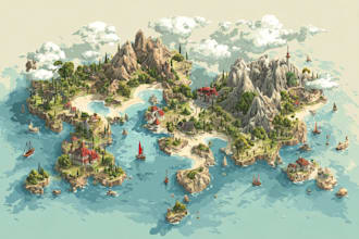 make vector map designs