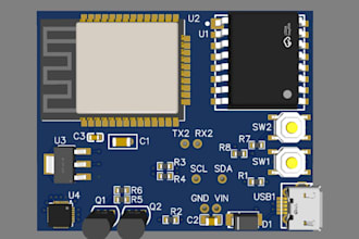 design rf wireless pcb, lora, ble, antenna, impedance controlled, high circuits