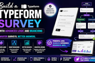build a typeform survey with advanced logic and branding