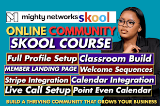 manage skool community engagement gamification leaderboard points calendar