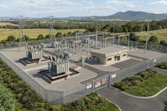 design a high voltage 3d electrical substation design, 3d model, 2d drawing
