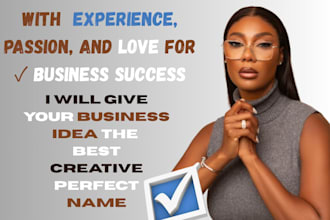 give creative business name, unique brand name, brilliant company name