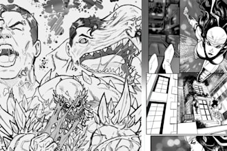 draw manga webtoon comic