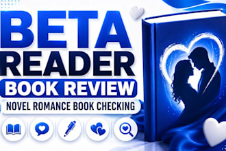 beta read and sensitivity read your lgbtq romance novel as queer reader