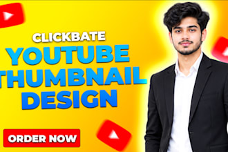 click worthy thumbnail design