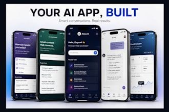ai mobile app development, ai chatbot app for android and ios
