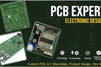 do professional pcb design, layout, schematic capture, and circuit design
