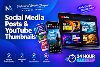 design professional youtube thumbnails in canva