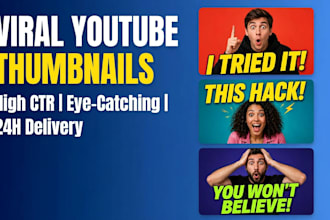 design professional youtube thumbnails in canva