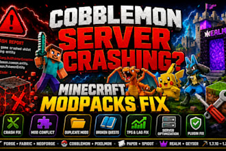 fix cobblemon server crashing basic crash fix mod fix minecraft modpack plugin