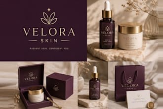 design a luxury, elegant premium logo and branding