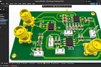 do pcb design, schematic, multilayer pcb layout, electronics and iot hardware