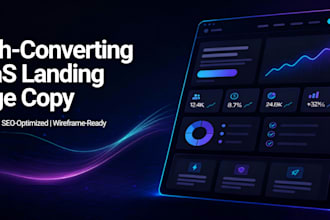 write high converting saas landing page copy that sells