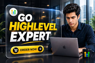be your gohighlevel expert for automation, sales funnel