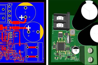 design dc dc converter, power supply pcb and high current power electronics unit