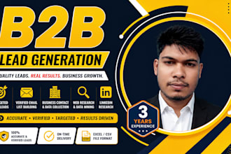 build verified b2b leads and emails