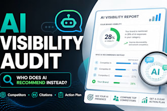 do an ai visibility audit with competitor and citation gaps