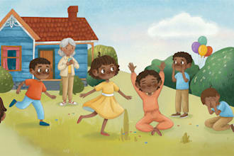 illustrate children story book illustration kids story book illustration