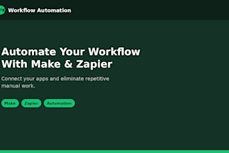 connect your apps and automate your workflow with make or zapier