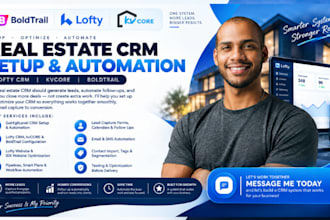 setup real estate crm gohighlevel crm lofty crm kvcore boldtrail lofty ghl crm