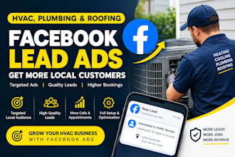 create hvac facebook ads for lead generation and client acquisition