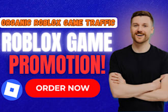 do roblox game promotion, roblox marketing and get active players