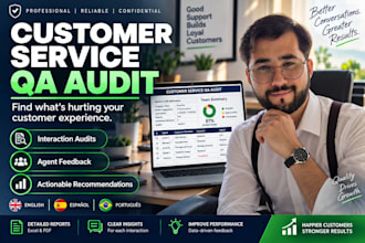 provide customer service QA audits