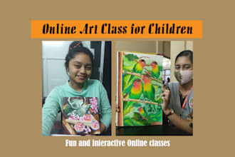 teach step by step online drawing and art lessons for kids