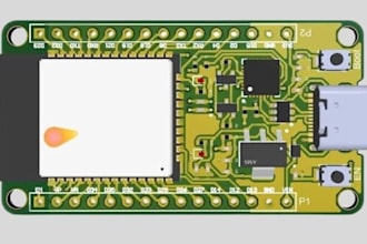 design rf pcb layout antenna, 50 ohm, wifi, ble, esp32 and wireless iot hardware